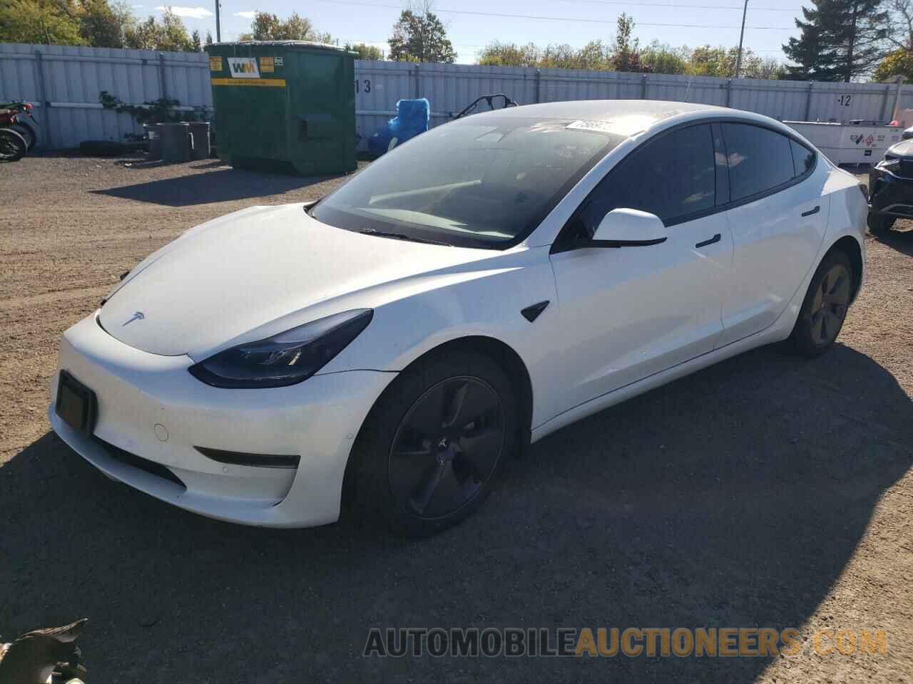 5YJ3E1EA2NF327692 TESLA MODEL 3 2022