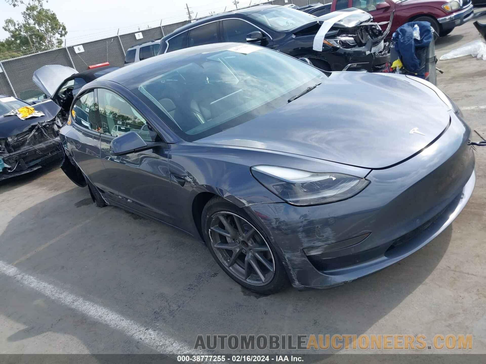 5YJ3E1EA2NF339552 TESLA MODEL 3 2022