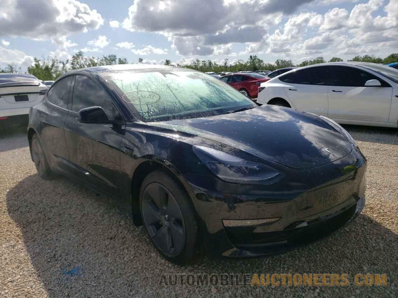 5YJ3E1EA2NF344783 TESLA MODEL 3 2022