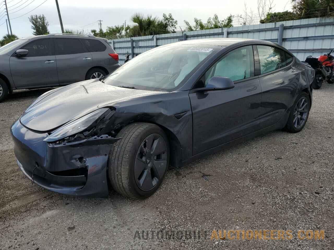 5YJ3E1EA2NF349594 TESLA MODEL 3 2022