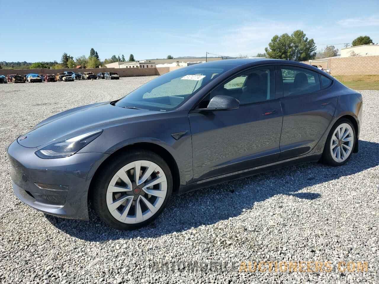 5YJ3E1EA2NF359770 TESLA MODEL 3 2022