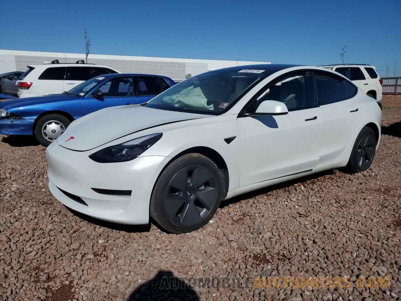 5YJ3E1EA2NF360594 TESLA MODEL 3 2022