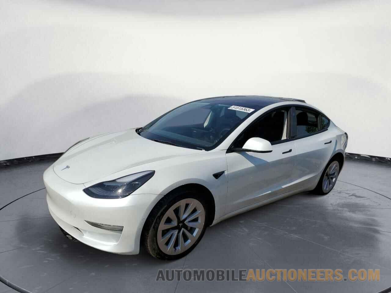 5YJ3E1EA2NF368453 TESLA MODEL 3 2022