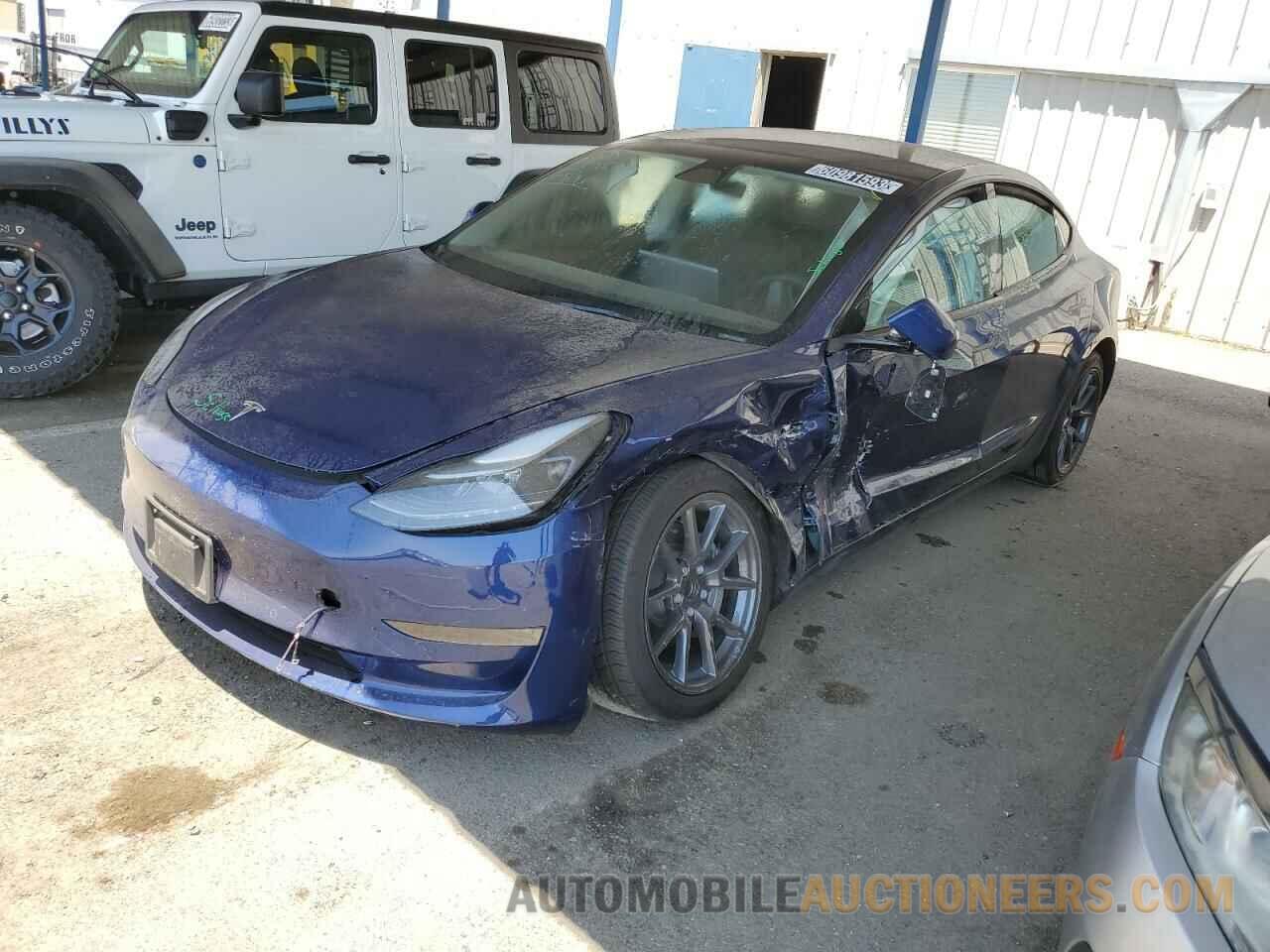 5YJ3E1EA2NF369117 TESLA MODEL 3 2022