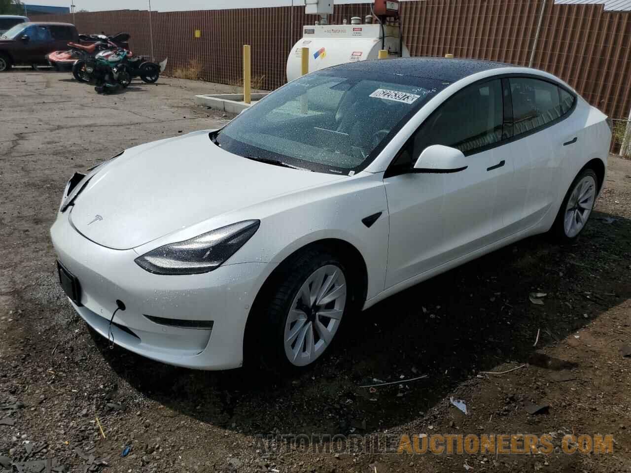 5YJ3E1EA2NF369229 TESLA MODEL 3 2022