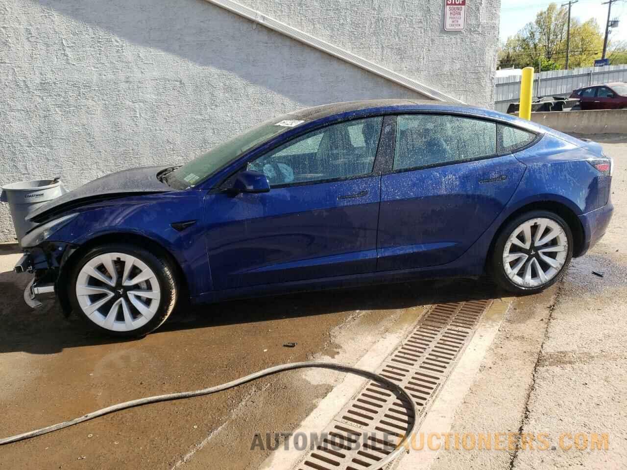 5YJ3E1EA2NF370459 TESLA MODEL 3 2022