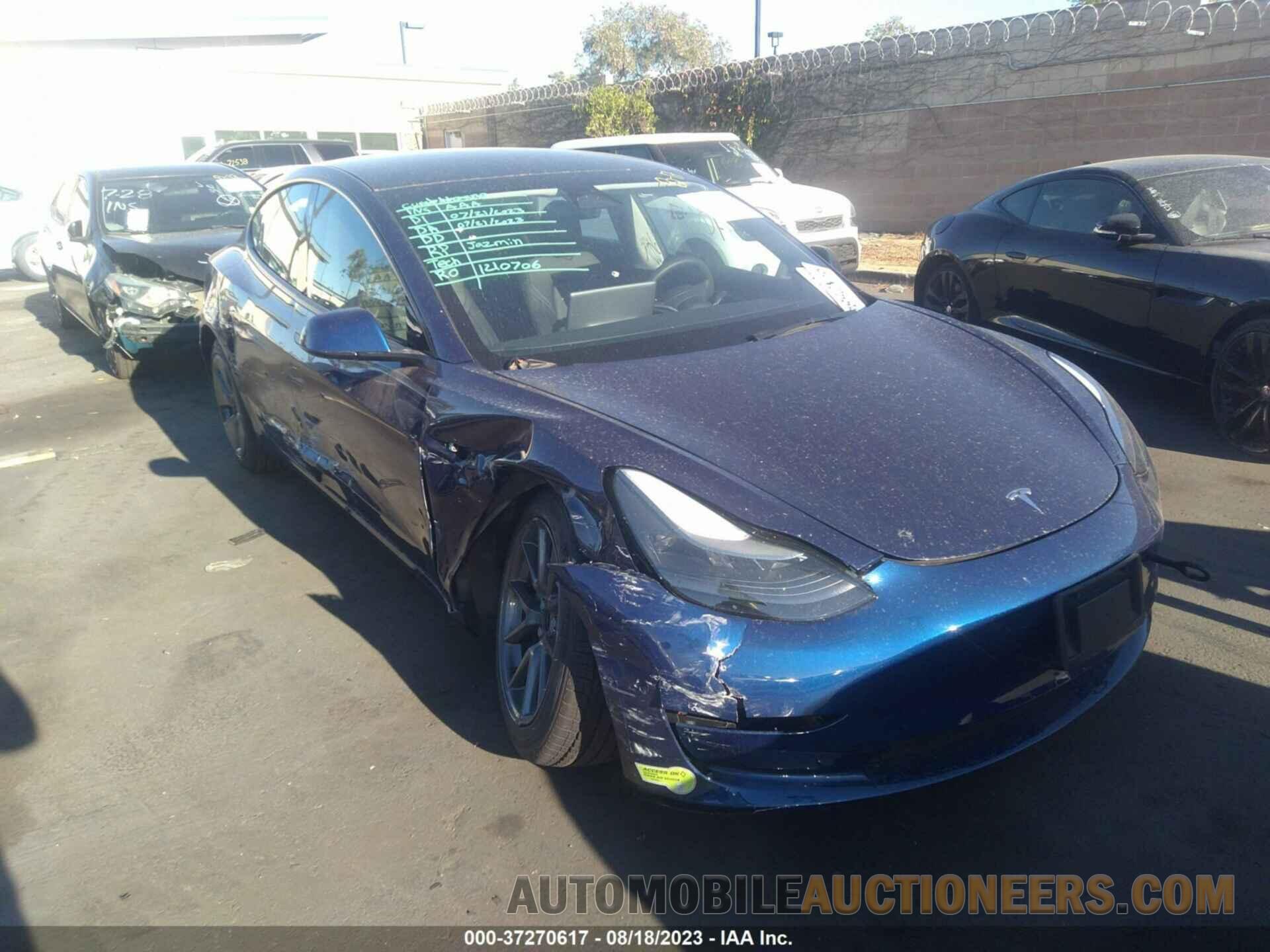 5YJ3E1EA2PF498963 TESLA MODEL 3 2023