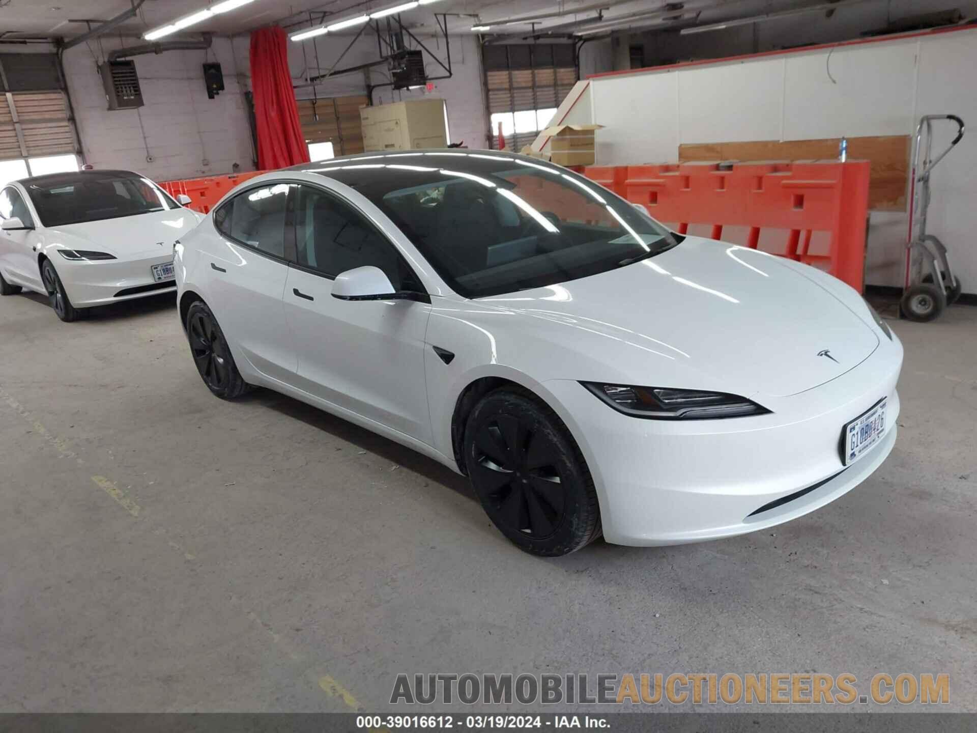 5YJ3E1EA2RF721344 TESLA MODEL 3 2024