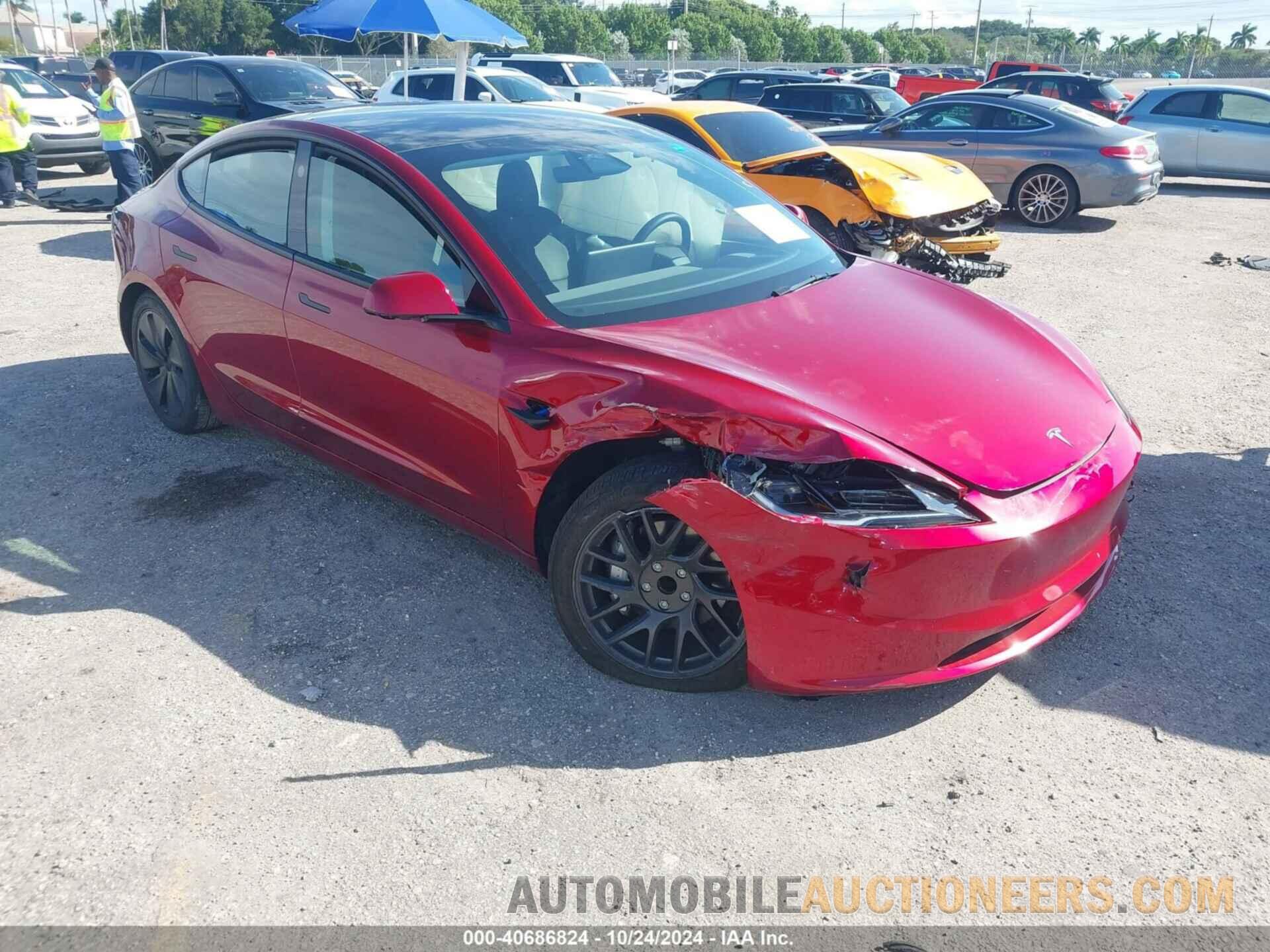 5YJ3E1EA2RF745174 TESLA MODEL 3 2024