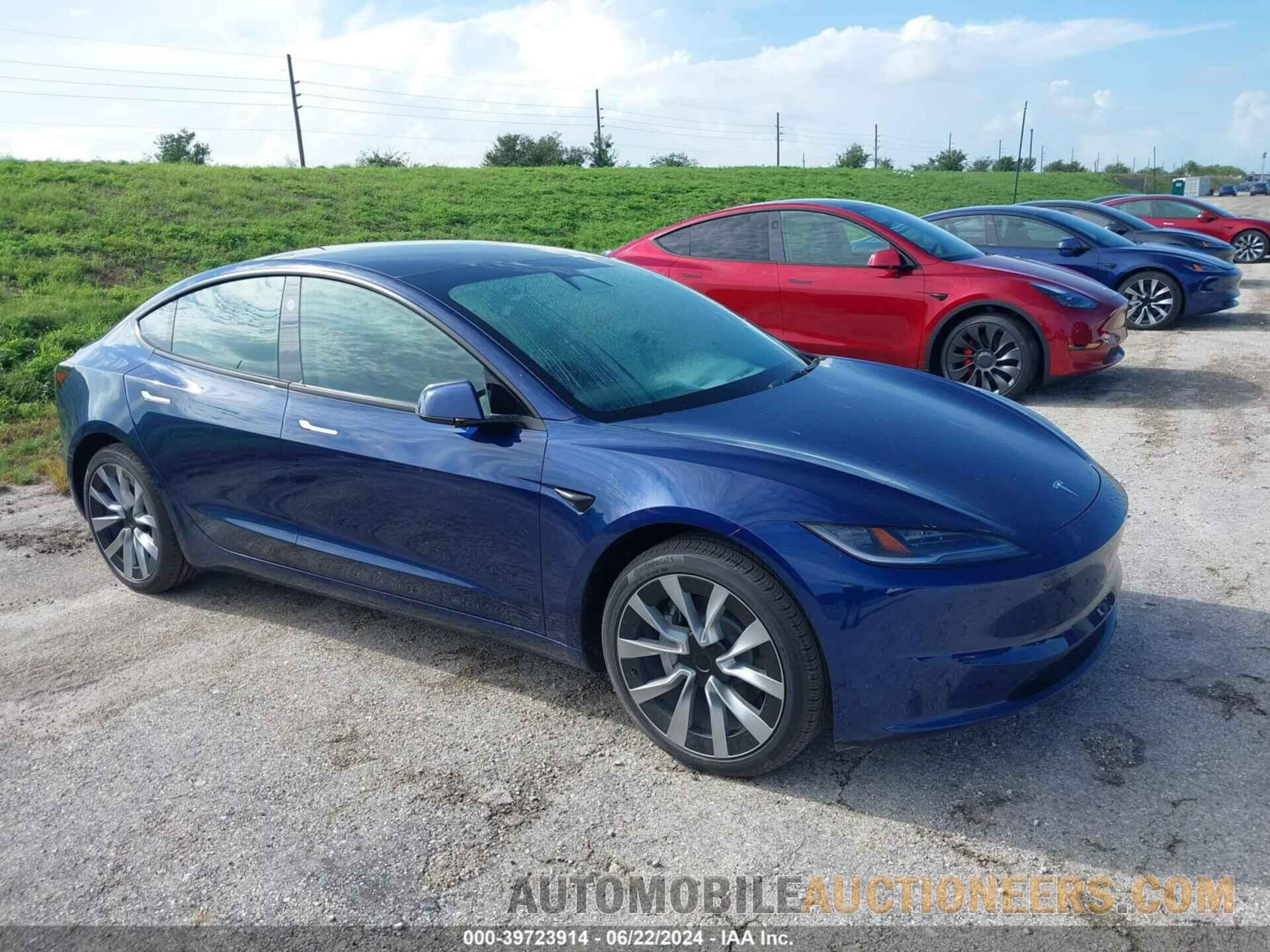 5YJ3E1EA2RF748947 TESLA MODEL 3 2024