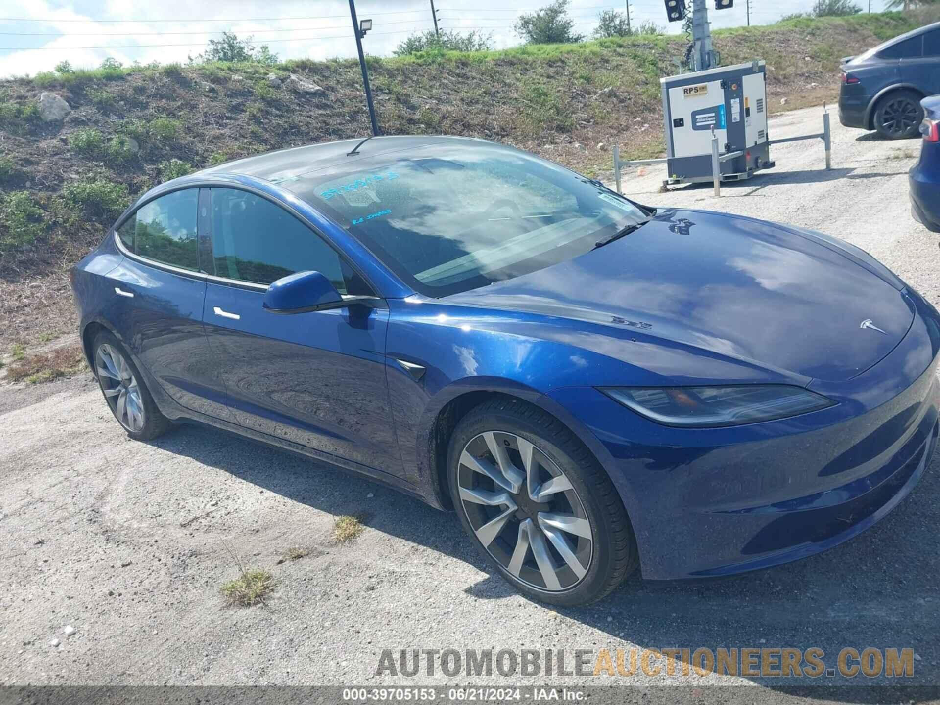 5YJ3E1EA2RF750214 TESLA MODEL 3 2024