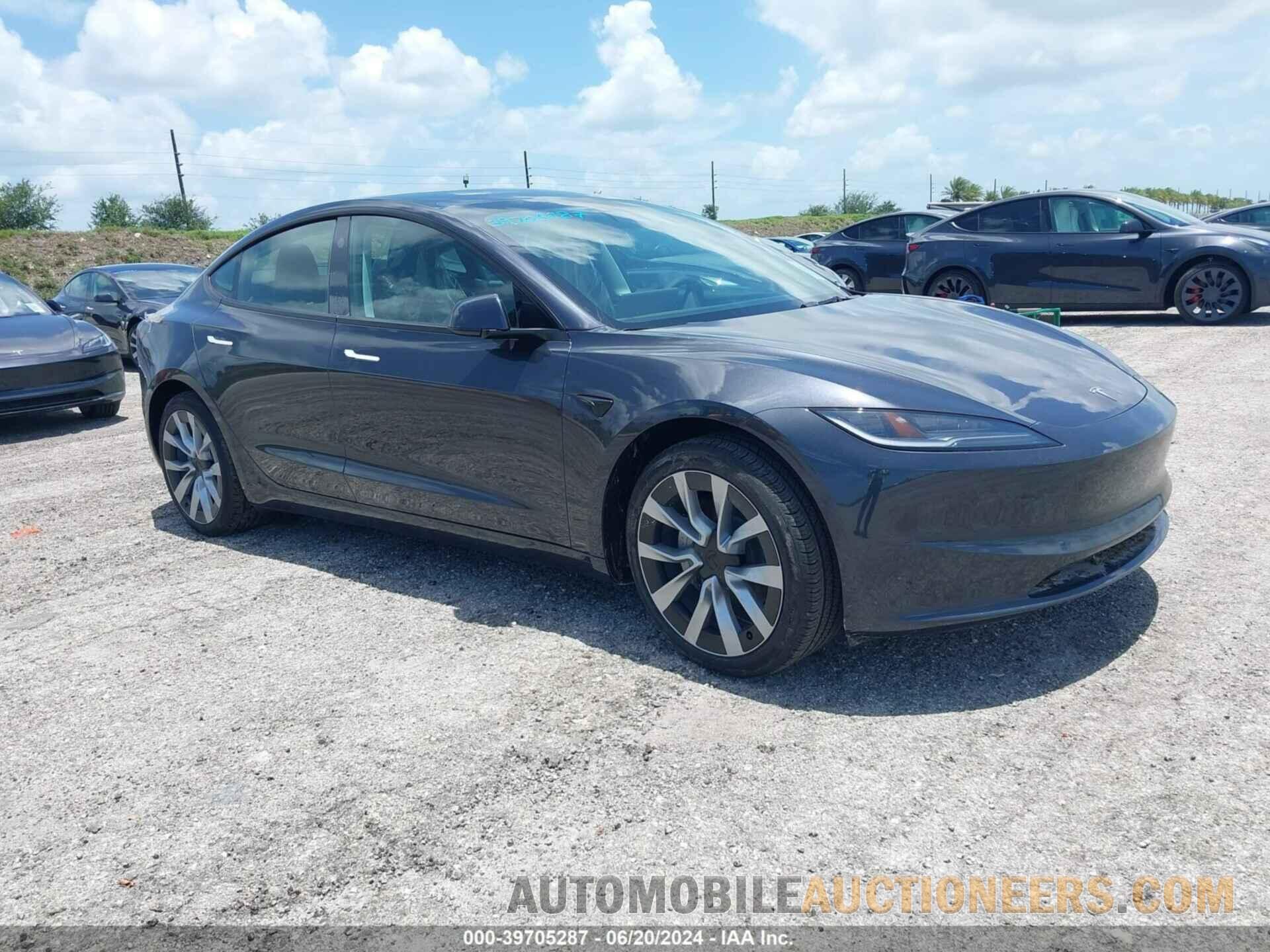 5YJ3E1EA2RF752500 TESLA MODEL 3 2024