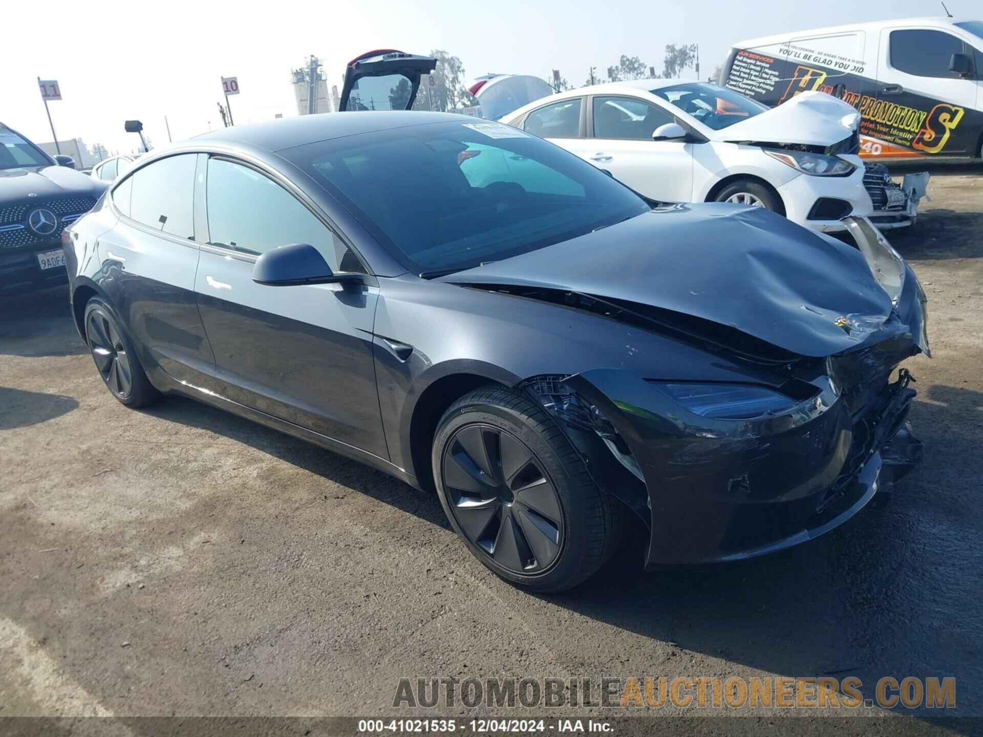 5YJ3E1EA2SF876935 TESLA MODEL 3 2025