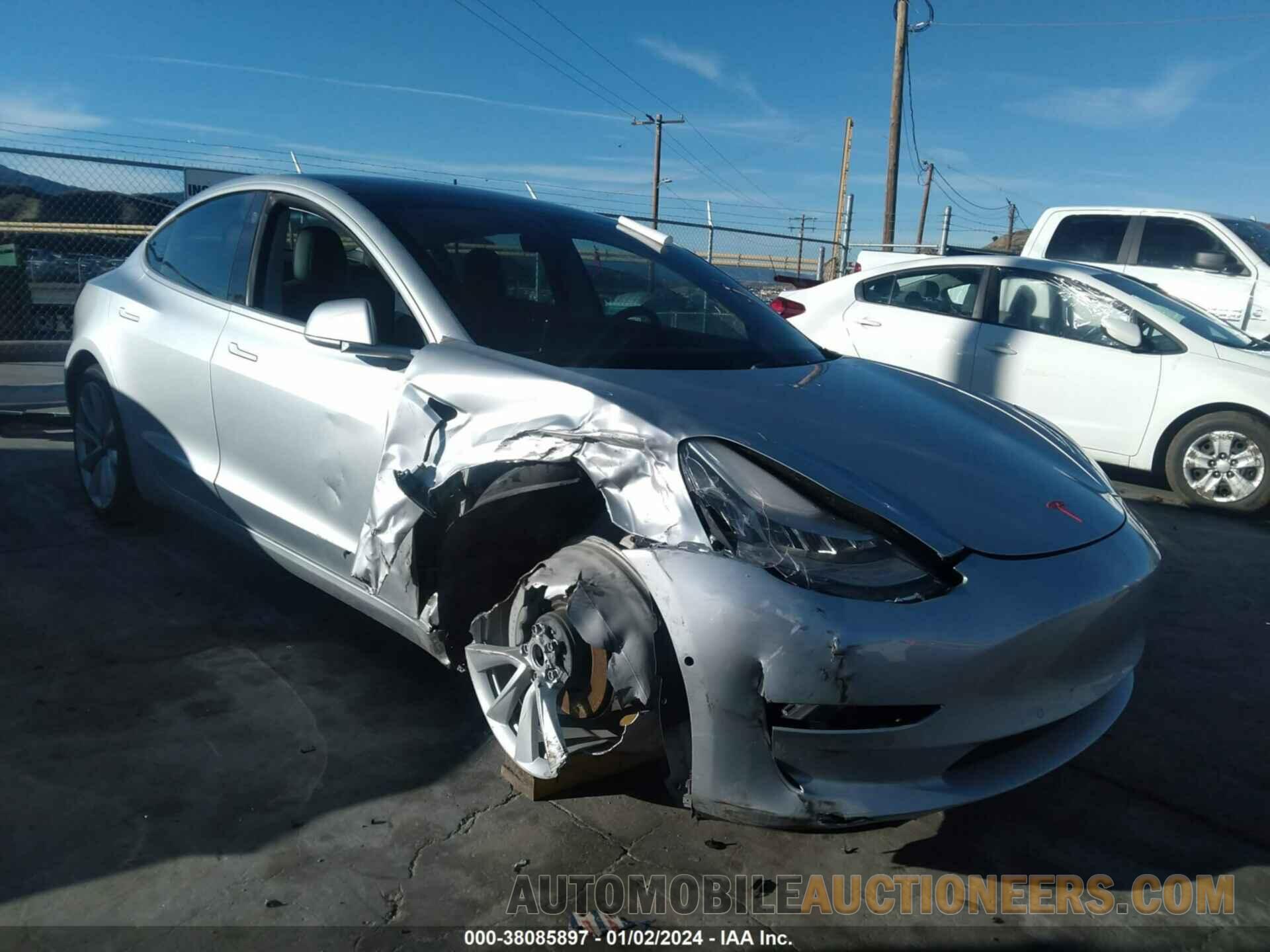 5YJ3E1EA3HF001839 TESLA MODEL 3 2017