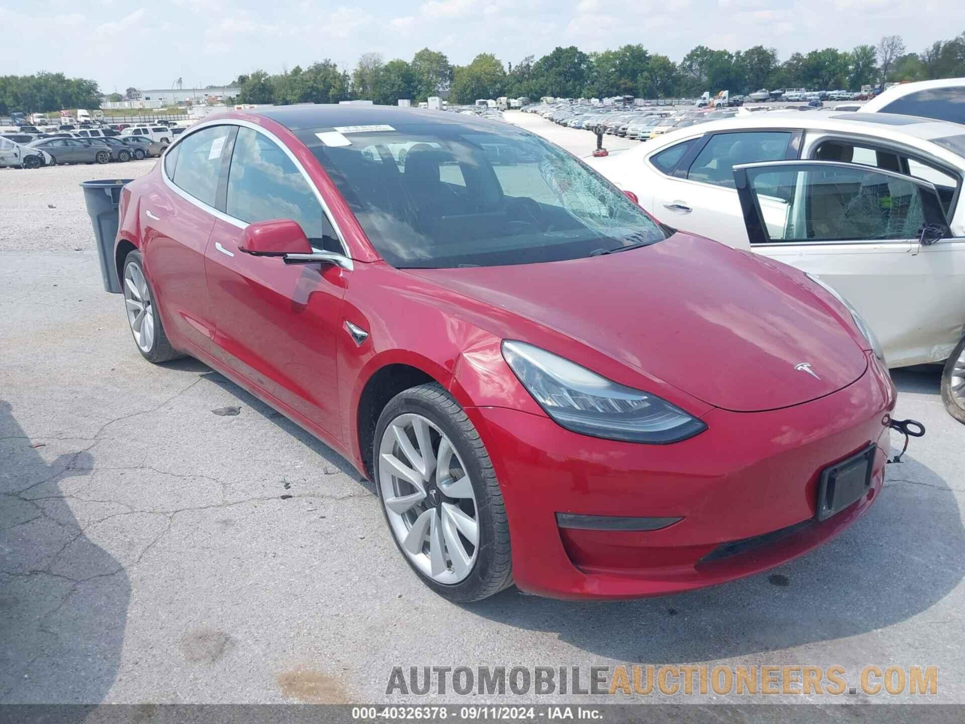 5YJ3E1EA3JF019280 TESLA MODEL 3 2018