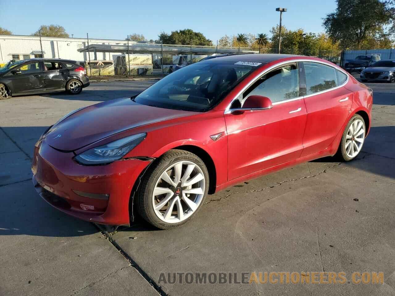 5YJ3E1EA3JF047483 TESLA MODEL 3 2018