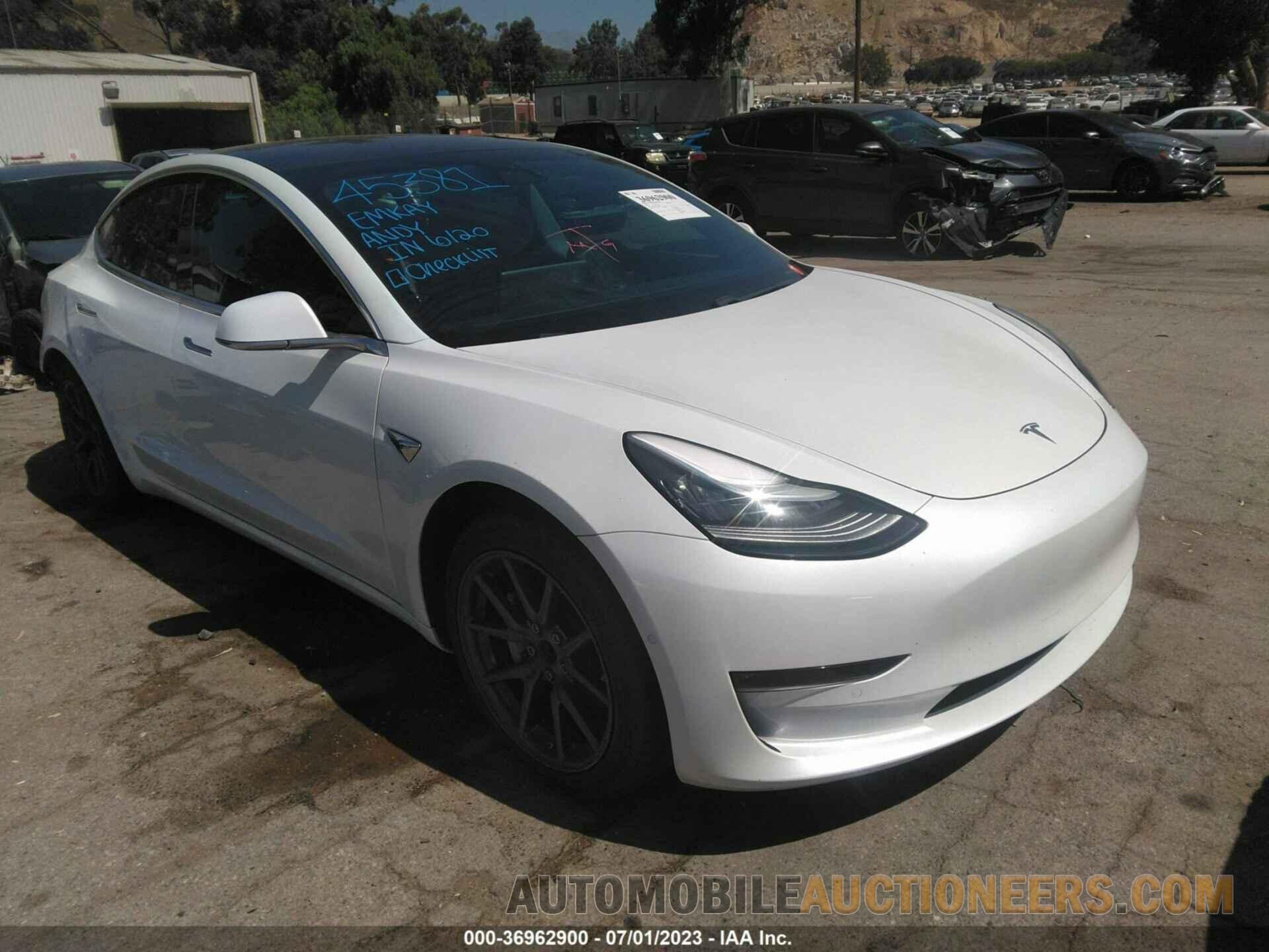 5YJ3E1EA3KF190645 TESLA MODEL 3 2019