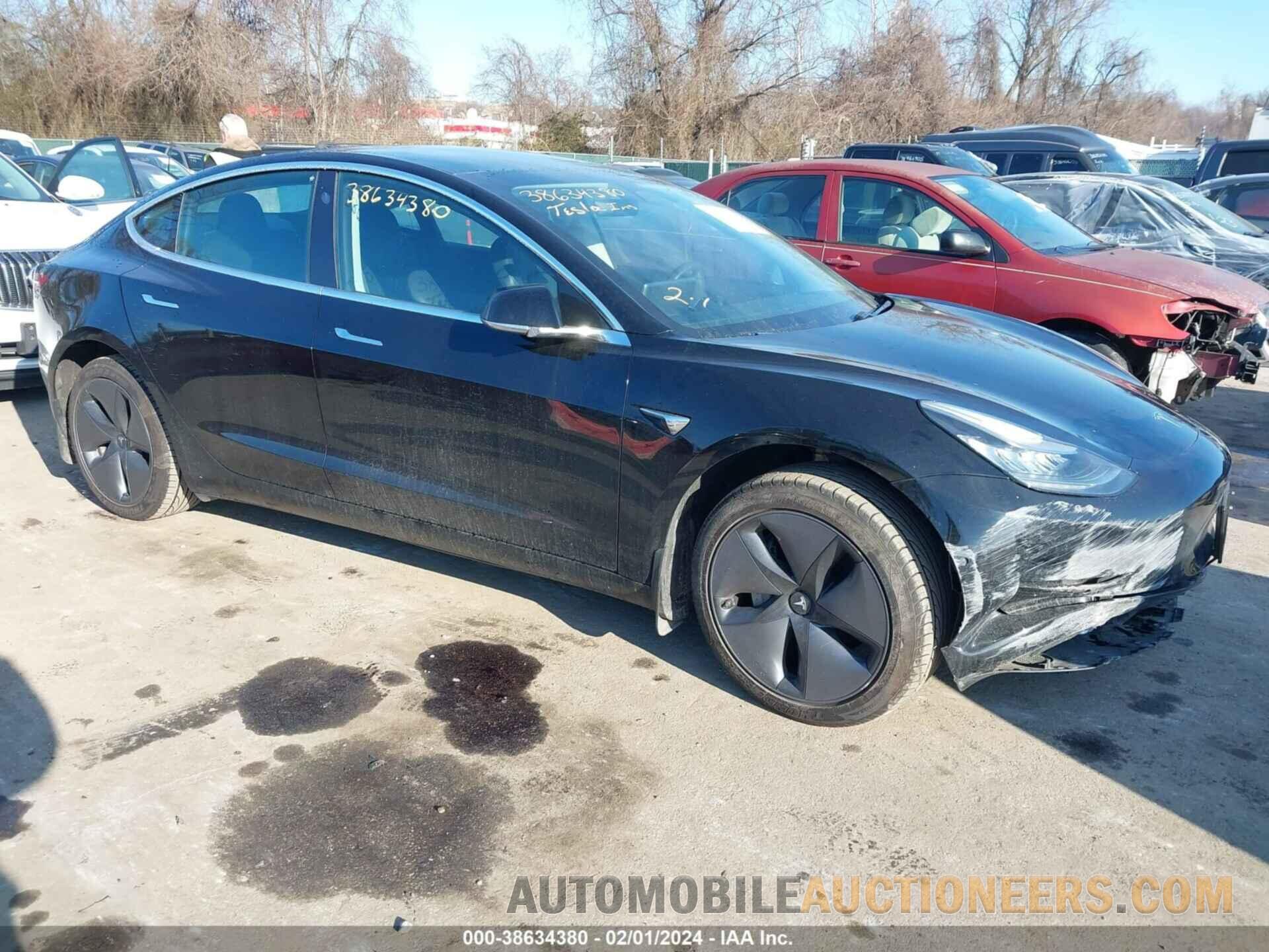 5YJ3E1EA3KF307074 TESLA MODEL 3 2019