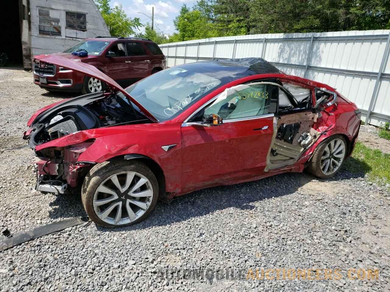 5YJ3E1EA3KF313022 TESLA MODEL 3 2019