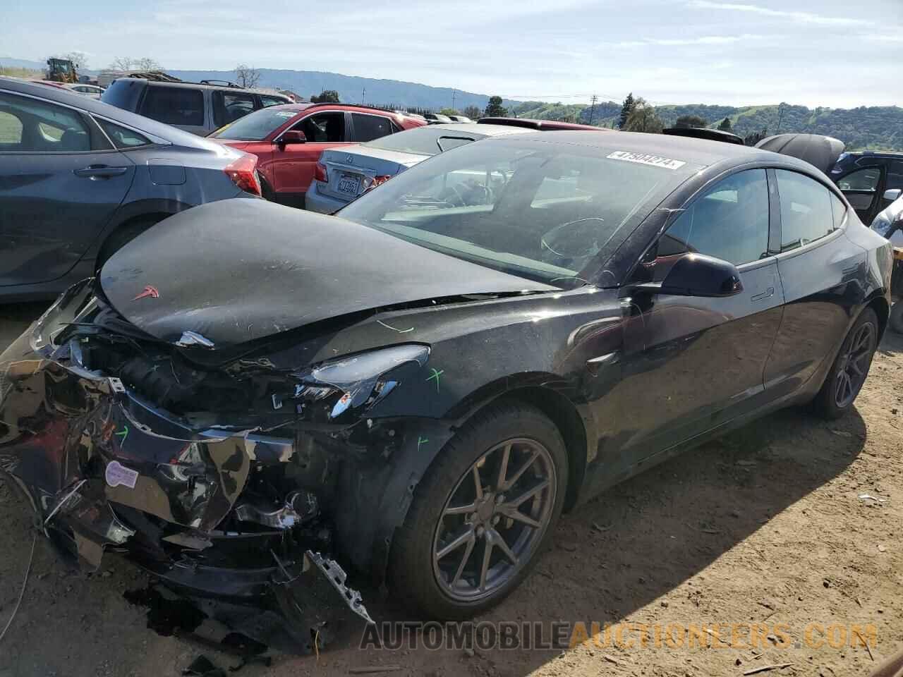 5YJ3E1EA3KF324666 TESLA MODEL 3 2019