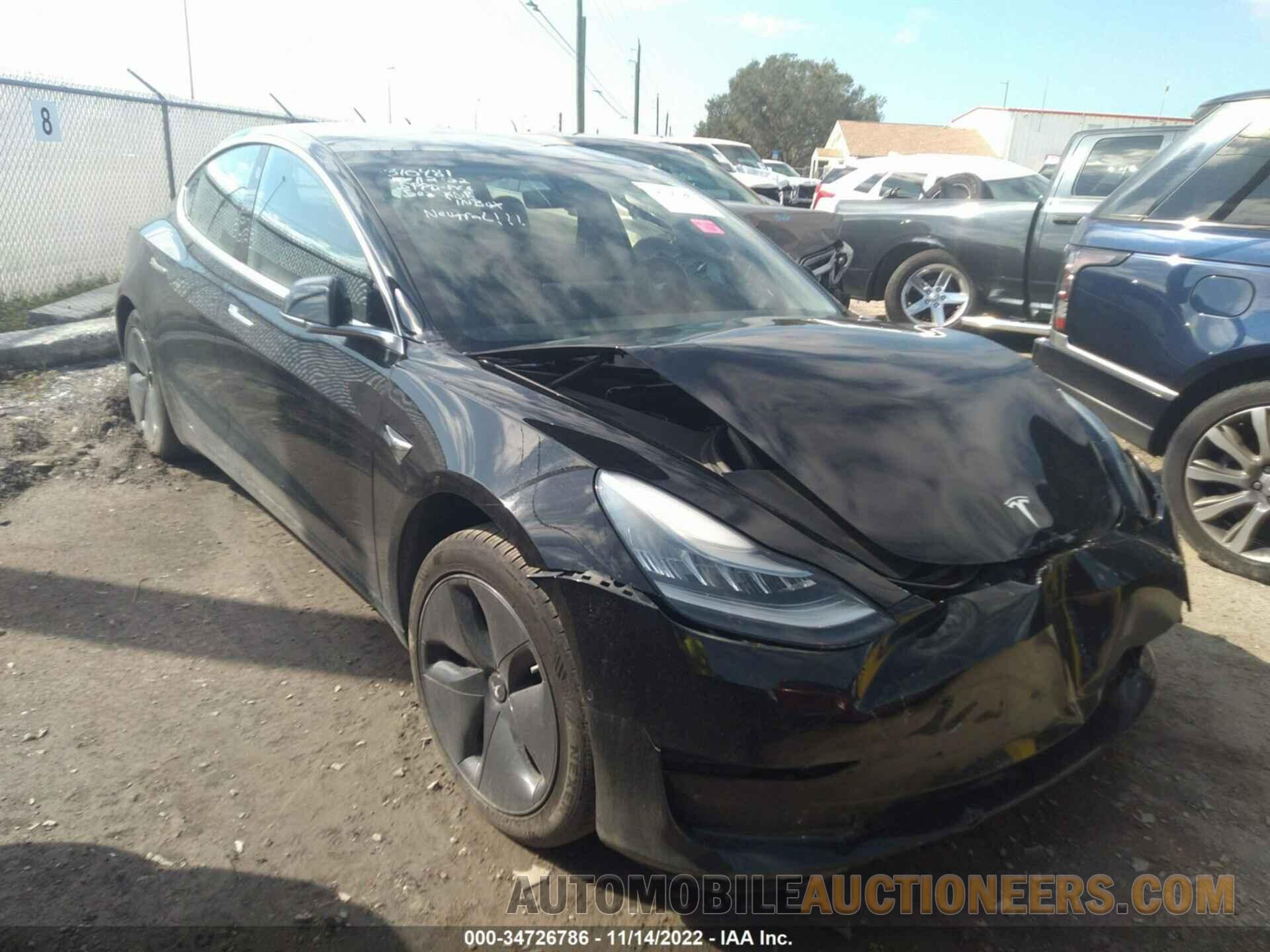 5YJ3E1EA3KF399500 TESLA MODEL 3 2019