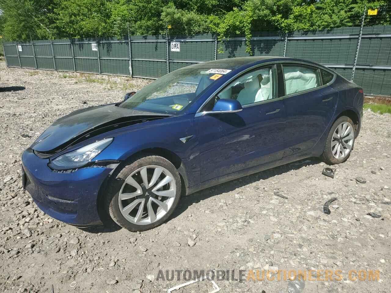 5YJ3E1EA3KF413217 TESLA MODEL 3 2019