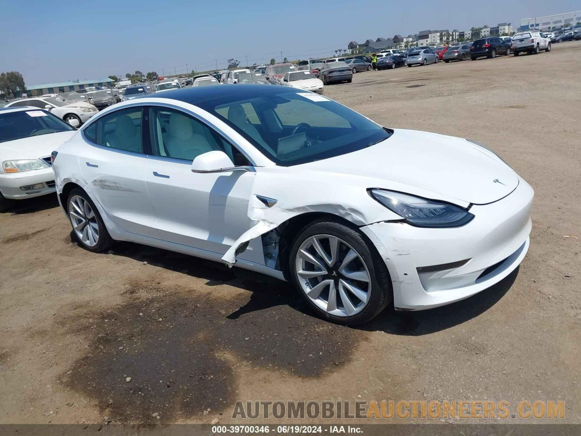 5YJ3E1EA3KF429417 TESLA MODEL 3 2019