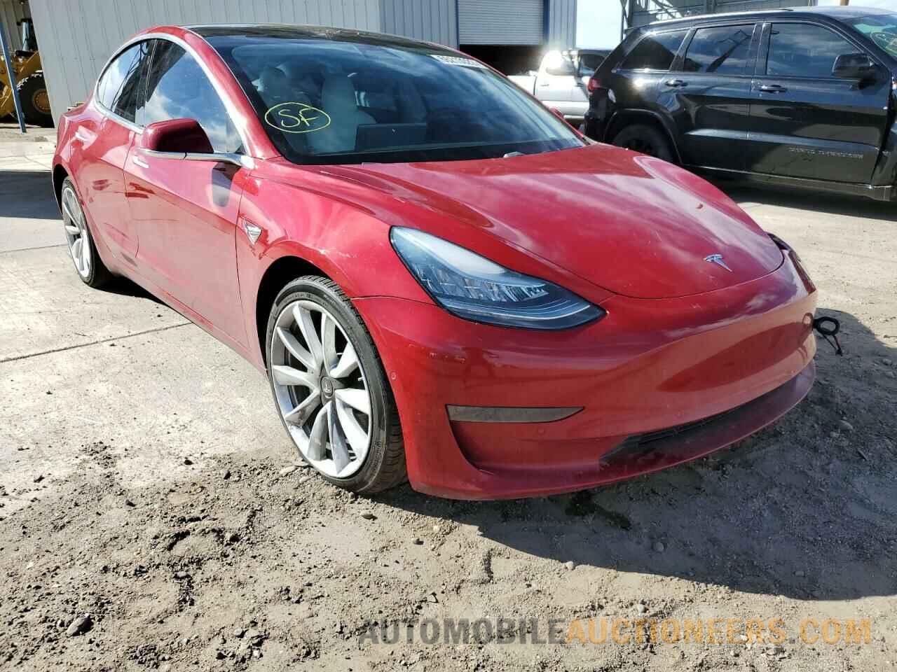 5YJ3E1EA3KF537021 TESLA MODEL 3 2019