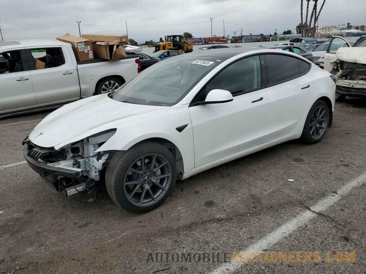 5YJ3E1EA3MF006419 TESLA MODEL 3 2021