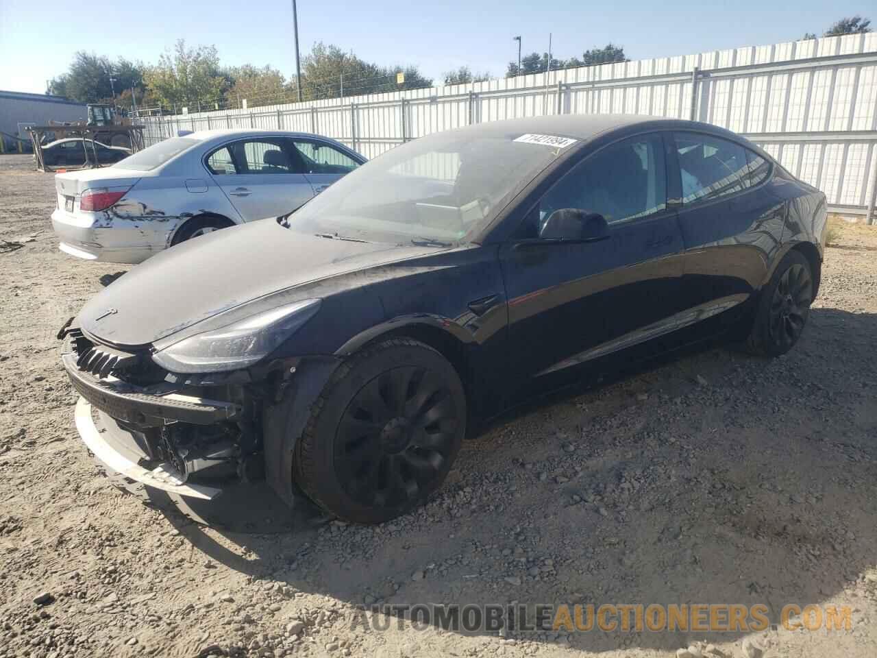 5YJ3E1EA3MF027738 TESLA MODEL 3 2021