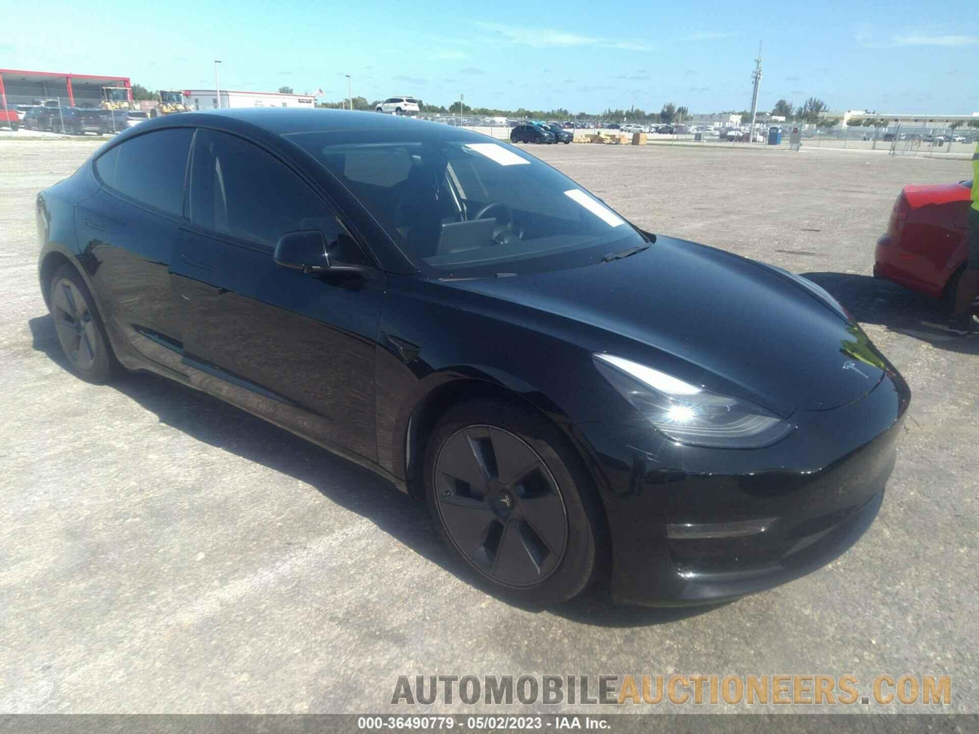 5YJ3E1EA3MF028517 TESLA MODEL 3 2021