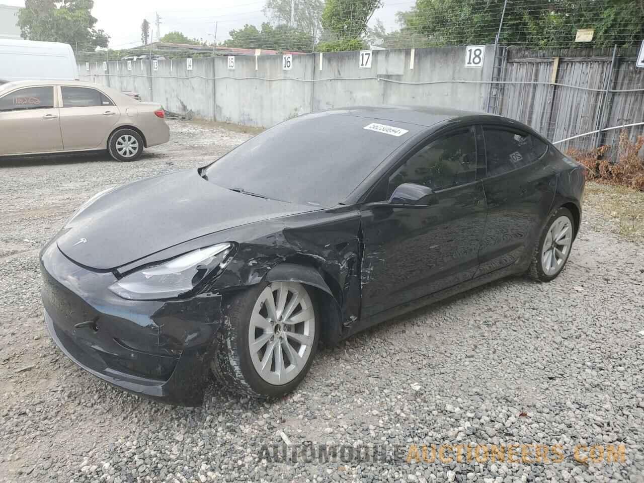 5YJ3E1EA3MF032423 TESLA MODEL 3 2021