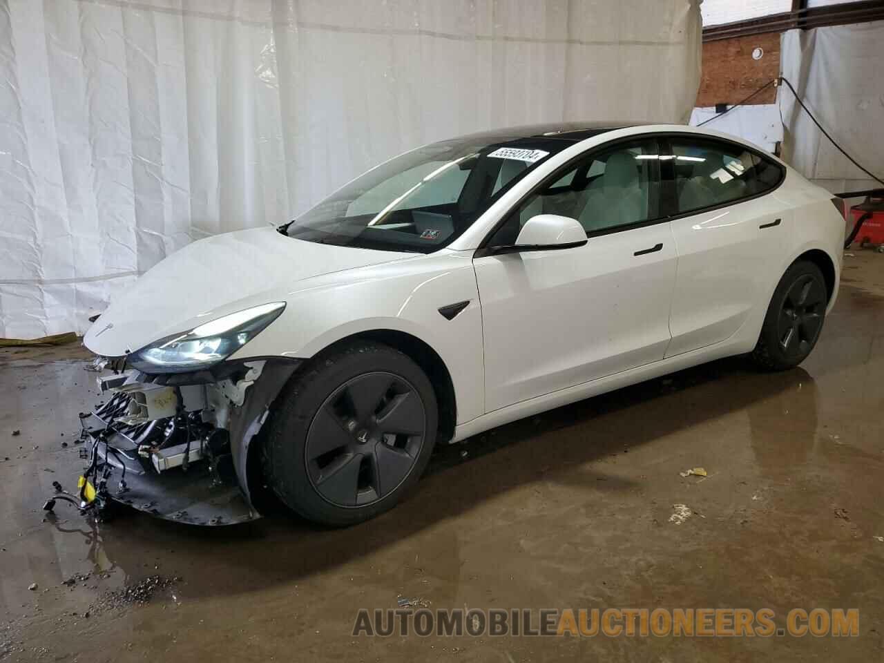 5YJ3E1EA3MF048301 TESLA MODEL 3 2021