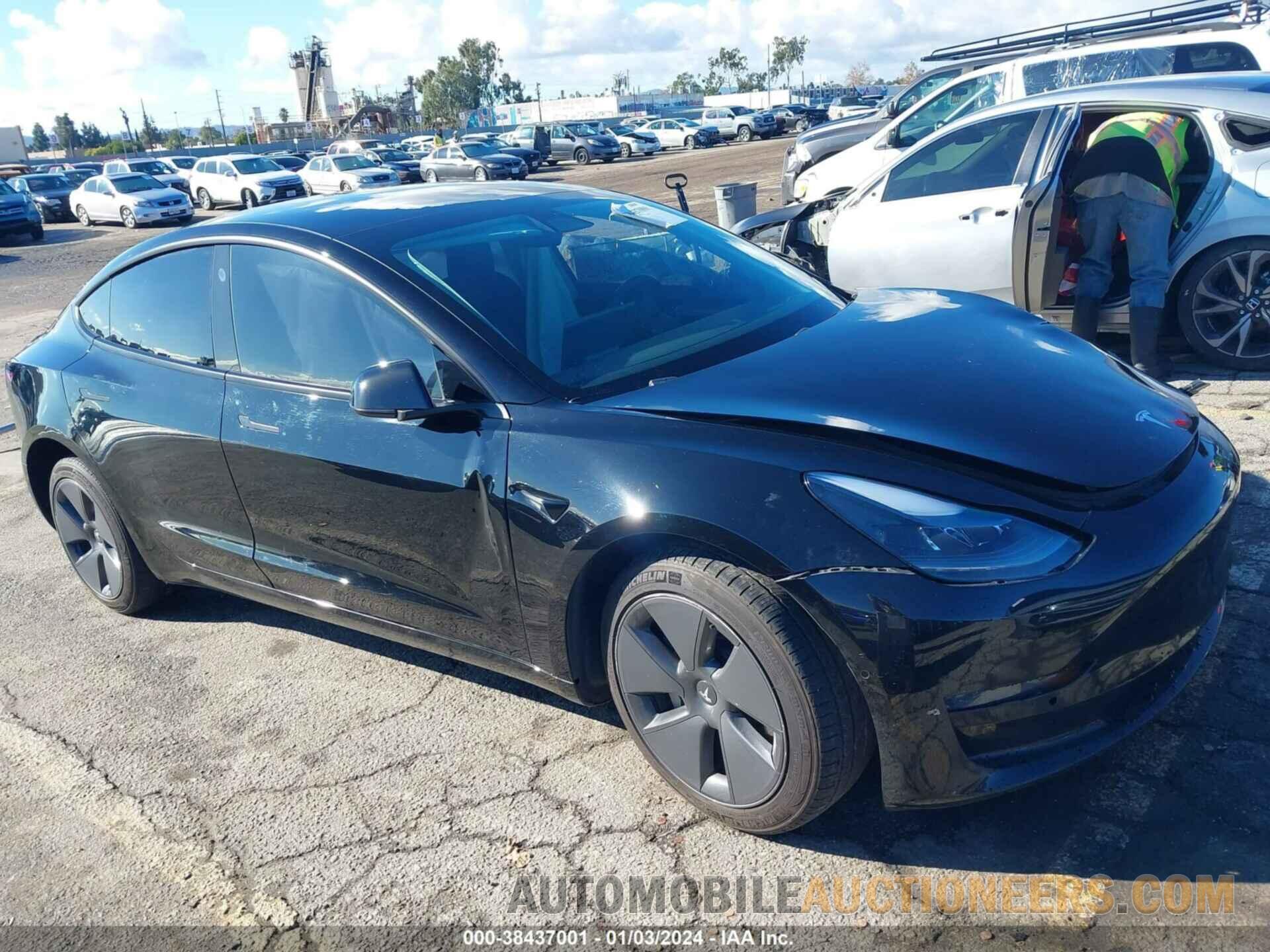 5YJ3E1EA3MF051666 TESLA MODEL 3 2021