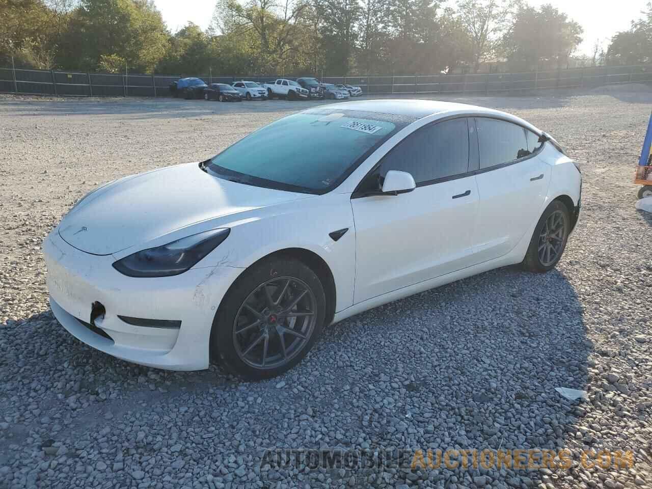 5YJ3E1EA3MF058679 TESLA MODEL 3 2021