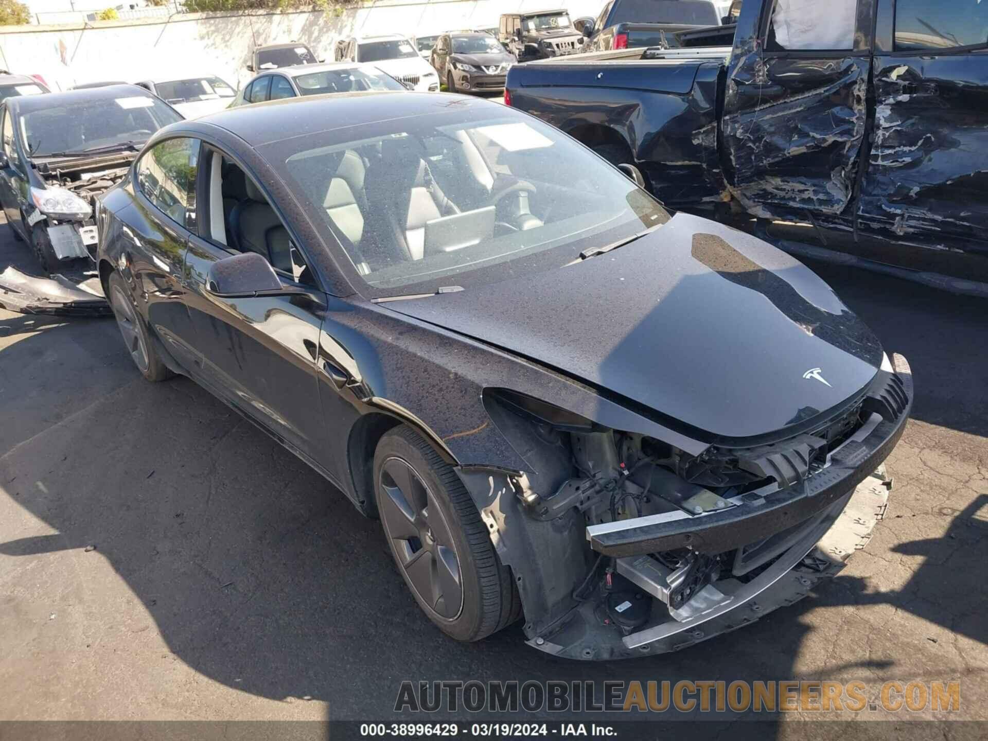 5YJ3E1EA3MF059105 TESLA MODEL 3 2021