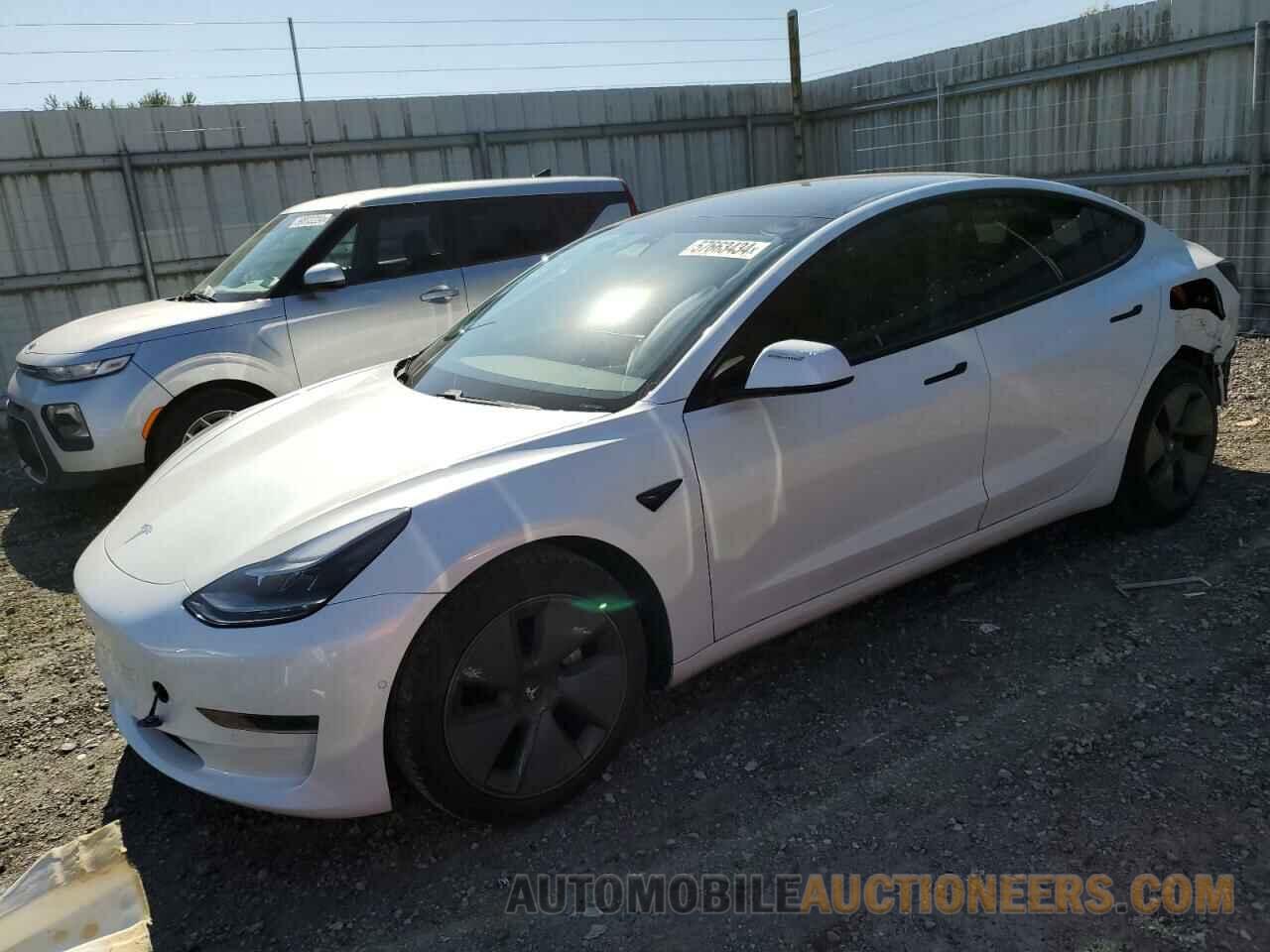 5YJ3E1EA3MF070749 TESLA MODEL 3 2021