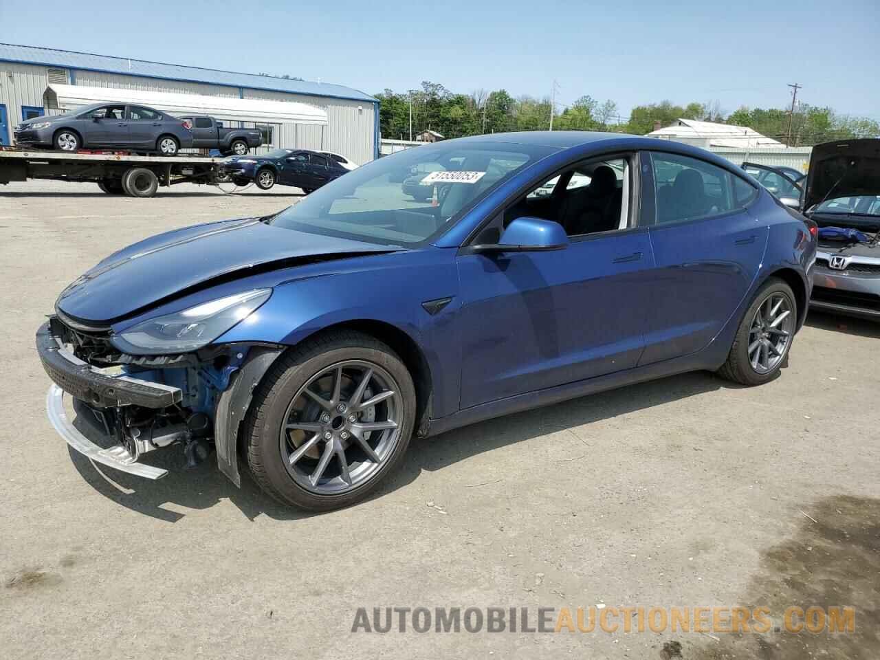 5YJ3E1EA3MF084814 TESLA MODEL 3 2021