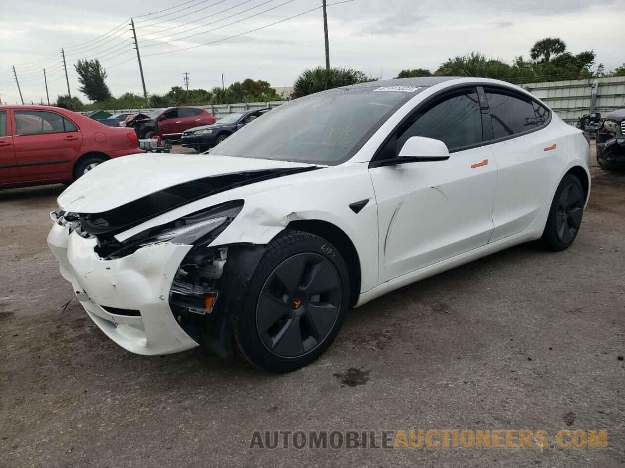 5YJ3E1EA3MF085252 TESLA MODEL 3 2021