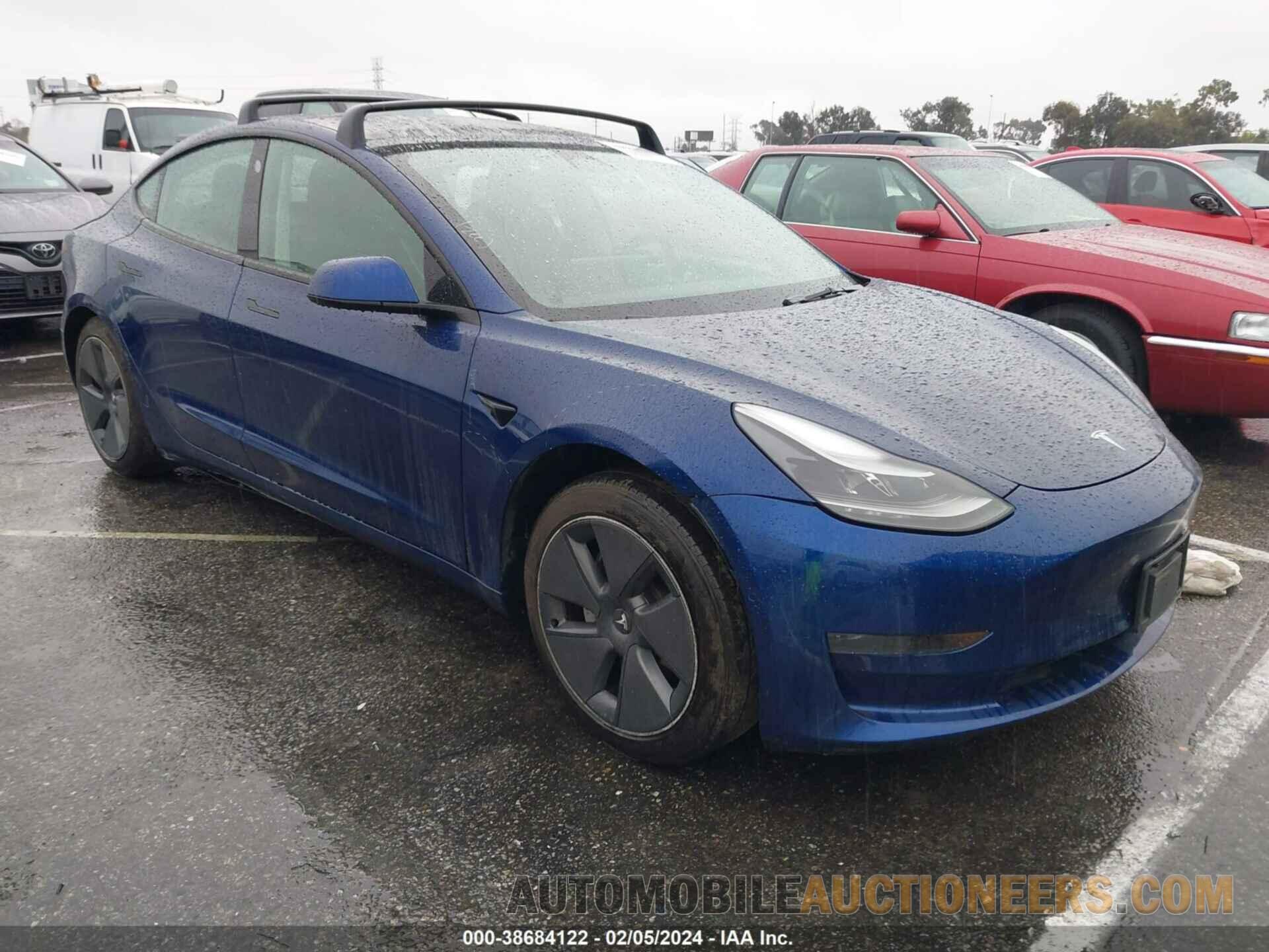 5YJ3E1EA3MF093917 TESLA MODEL 3 2021