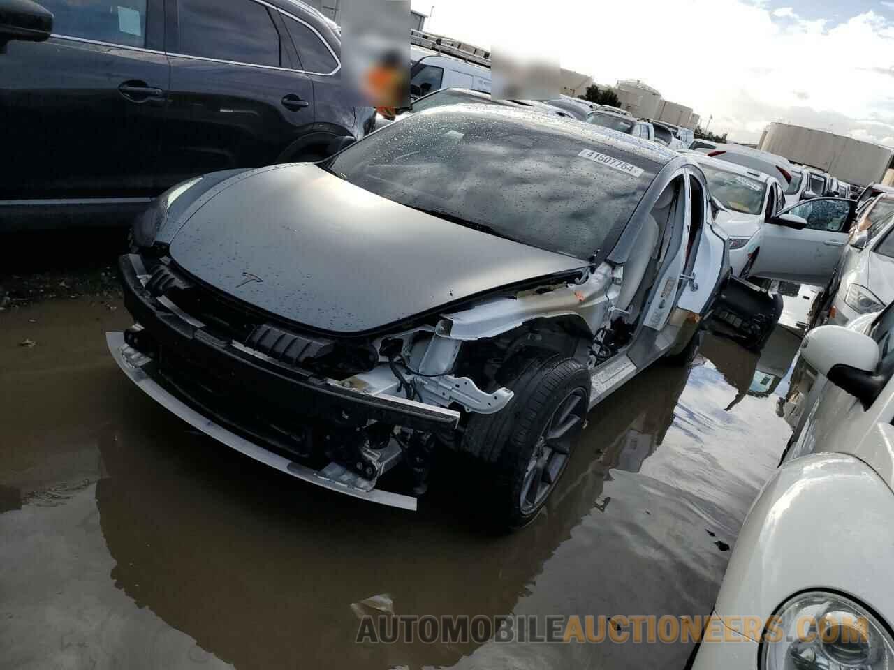 5YJ3E1EA3MF097384 TESLA MODEL 3 2021