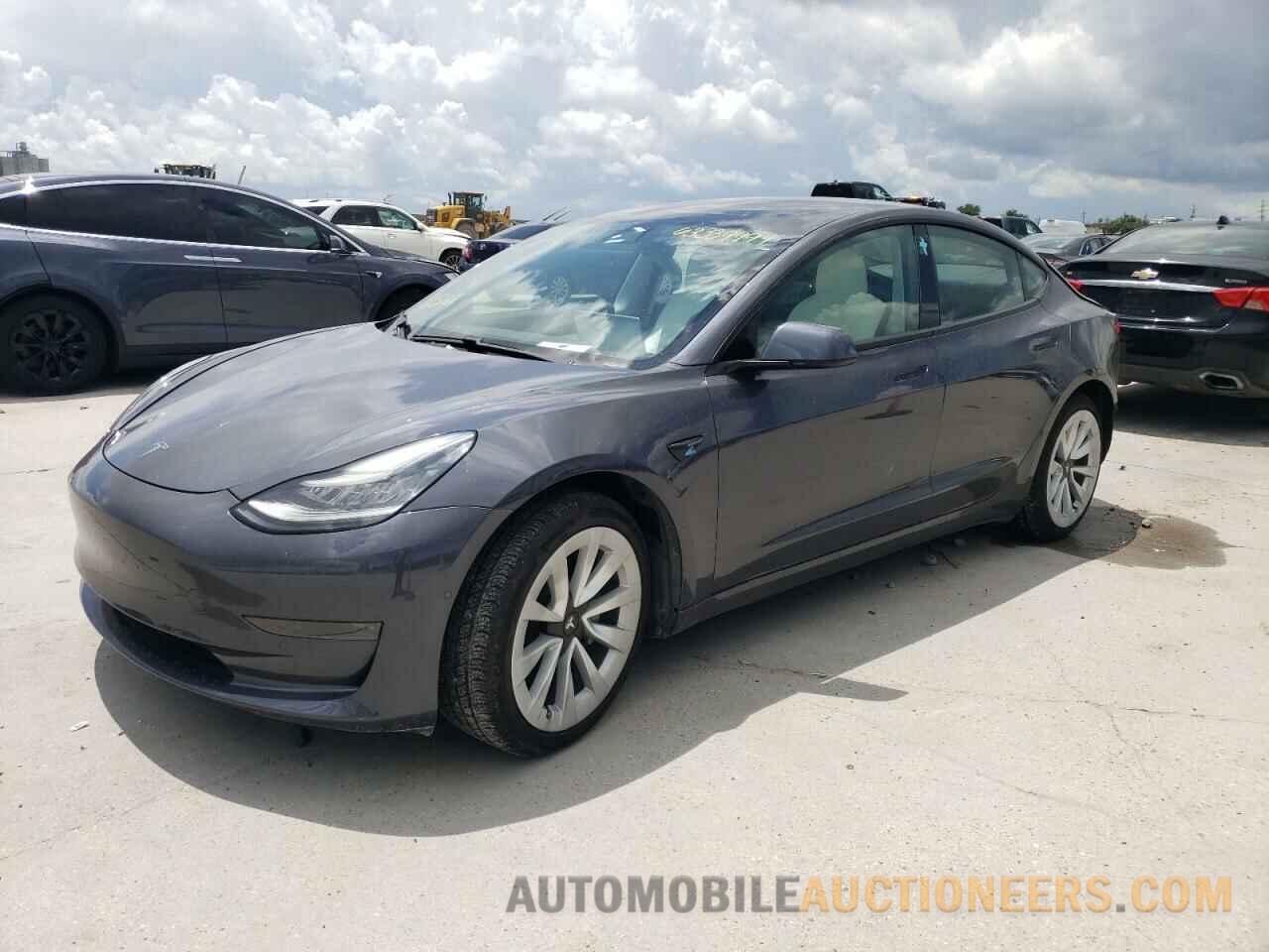 5YJ3E1EA3MF843087 TESLA MODEL 3 2021