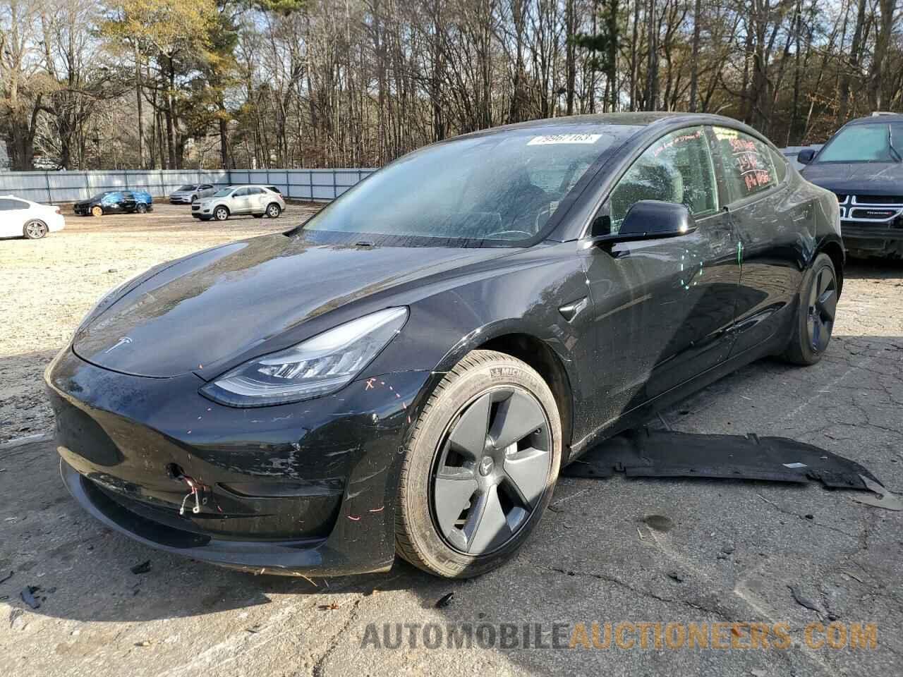 5YJ3E1EA3MF851190 TESLA MODEL 3 2021