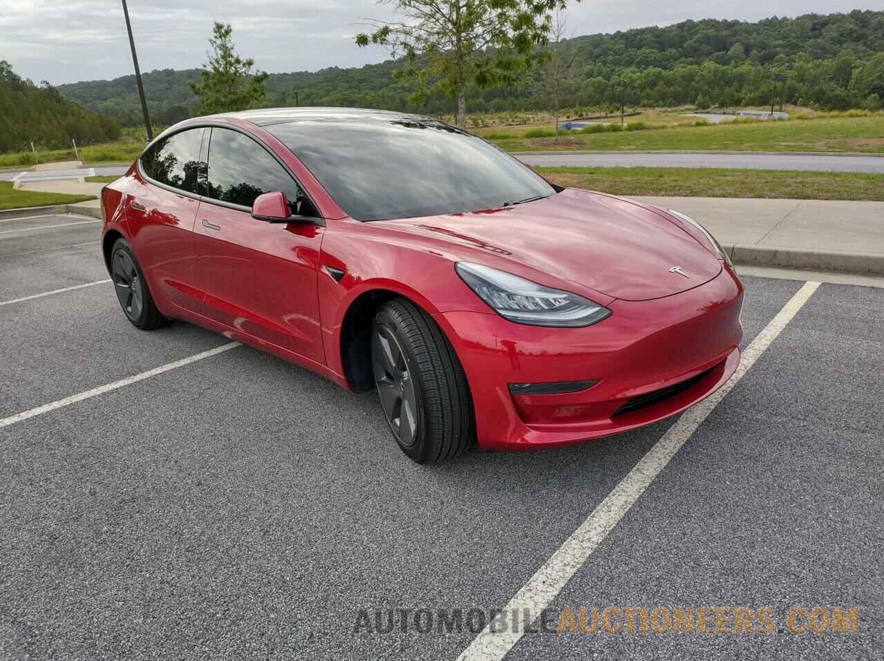 5YJ3E1EA3MF854591 TESLA MODEL 3 2021