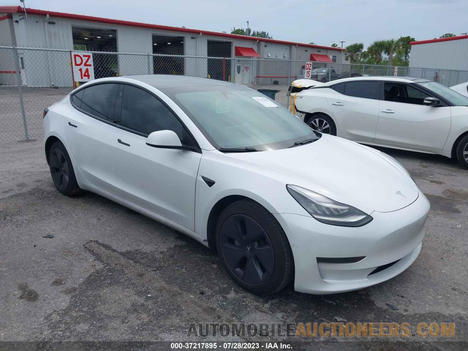 5YJ3E1EA3MF854803 TESLA MODEL 3 2021