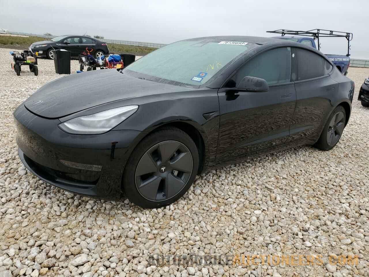 5YJ3E1EA3MF858639 TESLA MODEL 3 2021