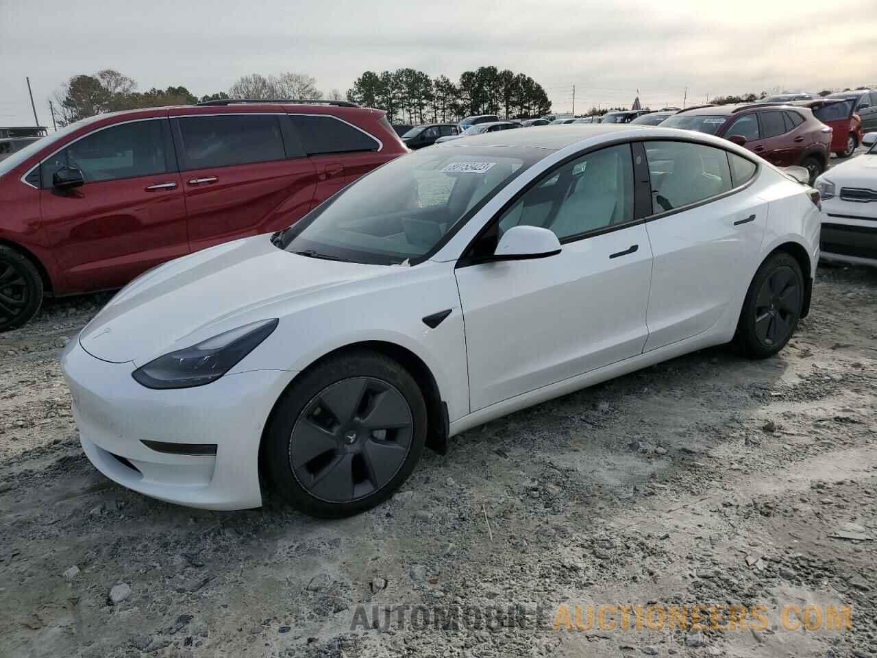 5YJ3E1EA3MF870757 TESLA MODEL 3 2021