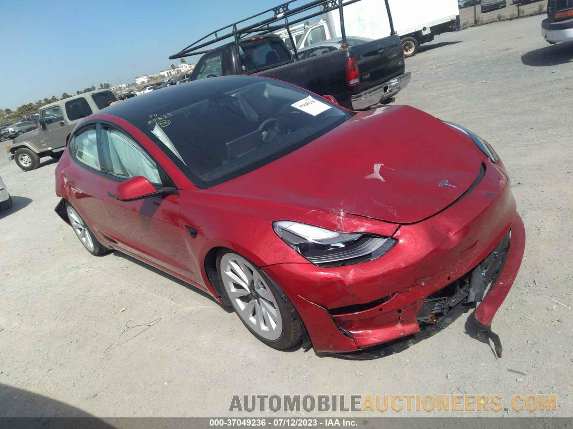 5YJ3E1EA3MF879135 TESLA MODEL 3 2021