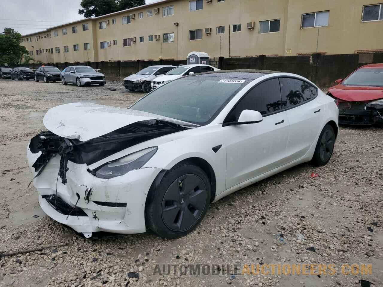 5YJ3E1EA3MF907922 TESLA MODEL 3 2021