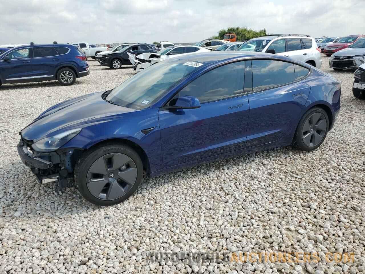 5YJ3E1EA3MF908858 TESLA MODEL 3 2021